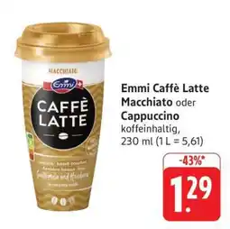Edeka Emmi Caffè Latte Macchiato oder Cappuccino Angebot