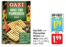 Edeka Gazi Grill- und Pfannenkäse Kräuter Angebot