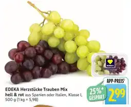 Edeka EDEKA Herzstücke Trauben Mix hell & rot Angebot