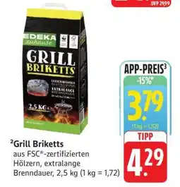 Edeka Grill- Briketts Angebot