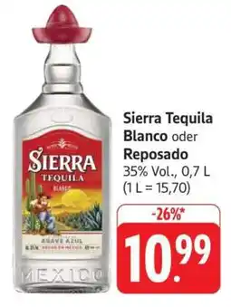 Edeka Sierra Tequila Blanco oder Reposado Angebot