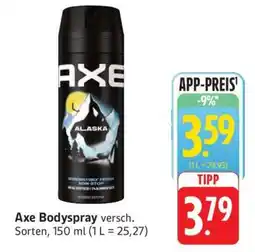 Edeka Axe Bodyspray Angebot