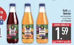 Edeka Saft oder Nektar Angebot
