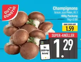 Edeka Champignons Angebot