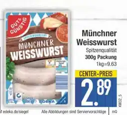 Edeka Münchner Weisswurst Angebot