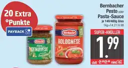 Edeka Bernbacher Pesto oder Pasta-Sauce Angebot