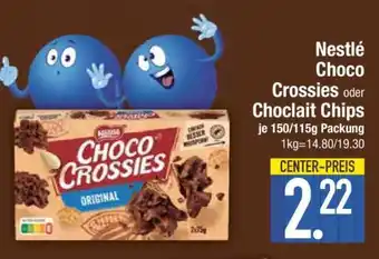 Edeka Nestlé Choco Crossies oder Choclait Chips Angebot