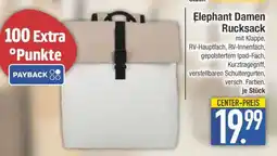 Edeka Elephant Damen Rucksack Angebot