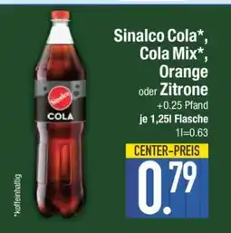 Edeka Sinalco Cola, Cola Mix, Orange oder Zitrone Angebot