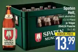 Edeka Spaten Hell Angebot