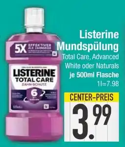 Edeka LISTERINE Mundspülung Angebot
