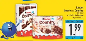 Edeka Kinder Bueno oder Country Angebot