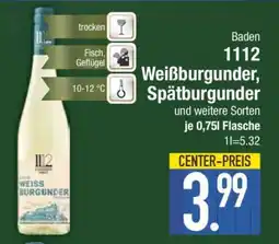 Edeka Weißburgunder, Spätburgunder Angebot