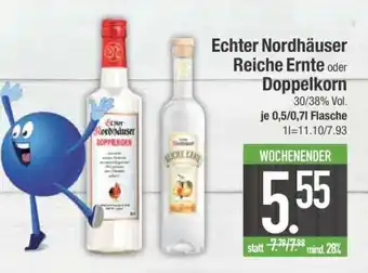 Edeka Echter Nordhäuser Reiche Ernte oder Doppelkorn Angebot