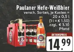 Edeka PAULANER Hefe-Weißbier Angebot