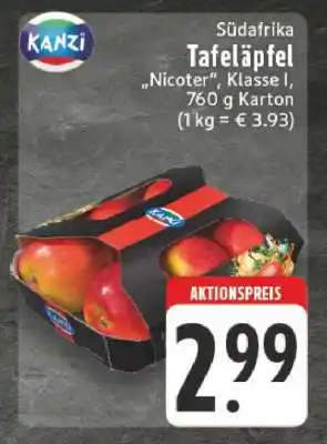 Edeka Südafrika Tafeläpfel Angebot