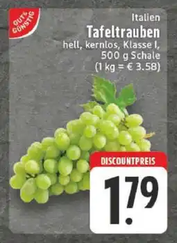 Edeka Italien Tafeltrauben Angebot
