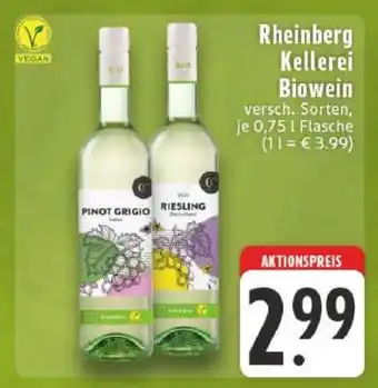 Edeka Rheinberg Kellerei Biowein Angebot