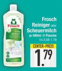 Edeka Frosch Reiniger oder Scheuermilch Angebot