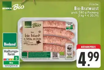 Edeka Frische Bio-Bratwurst Angebot