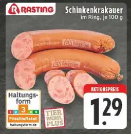 Edeka Rasting Schinkenkrakauer Angebot