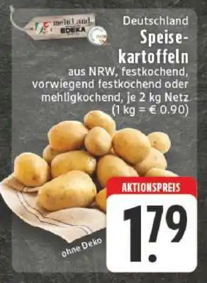 Edeka Deutschland Speisekartoffeln Angebot