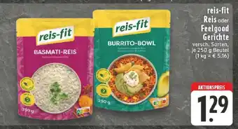 Edeka reis-fit Reis oder Feelgood Gerichte Angebot