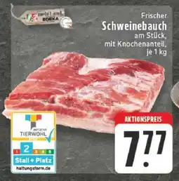 Edeka Frischer Schweinebauch Angebot