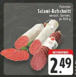 Edeka Feinster Salami-Aufschnitt Angebot
