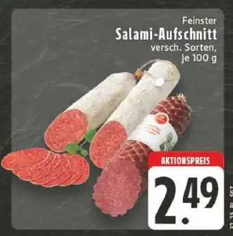Edeka Feinster Salami-Aufschnitt Angebot