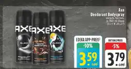 Edeka Axe Deodorant Bodyspray Angebot