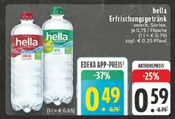 Edeka HELLA Erfrischungsgetränk Angebot