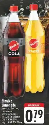 Edeka Sinalco Limonade Angebot