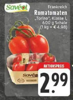 Edeka Romatomaten 'Torino', Klasse I Angebot