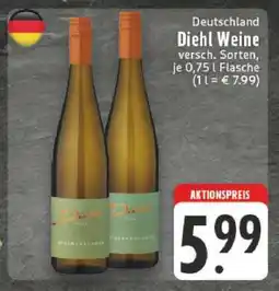 Edeka Diehl Weine Angebot