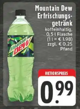 Edeka Mountain Dew Erfrischungsgetränk Angebot