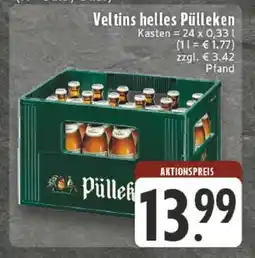 Edeka Veltins Helles Pülleken Angebot