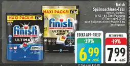 Edeka FINISH Spülmaschinen-Tabs Angebot
