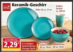 Norma Keramik-Geschirr Angebot