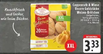 Edeka COPPENRATH & WIESE Unsere Goldstücke Weizen-Brötchen Angebot