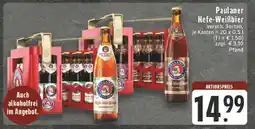 Edeka PAULANER Hefe-Weißbier Angebot