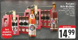 Edeka PAULANER Hefe-Weißbier Angebot