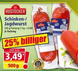 Norma Schinken-/ Jagdwurst Angebot