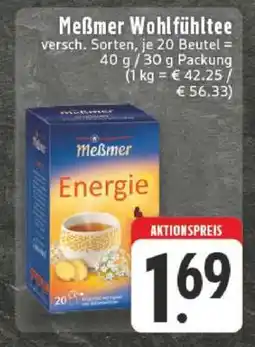 Edeka Meßmer Wohlfühltee Angebot