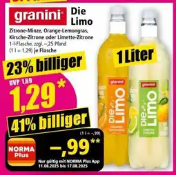 Norma GRANINI Die Limo Angebot