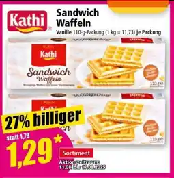 Norma Kathi Sandwich- Waffeln Angebot