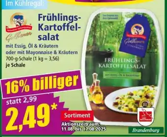 Norma Frühlings-Kartoffelsalat Angebot