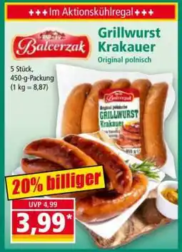 Norma Grillwurst Krakauer Angebot