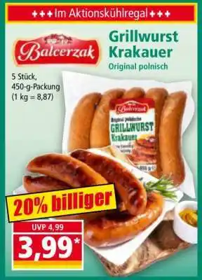 Norma Grillwurst Krakauer Angebot
