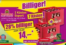 Norma Sternburg 2 Kästen Export Angebot